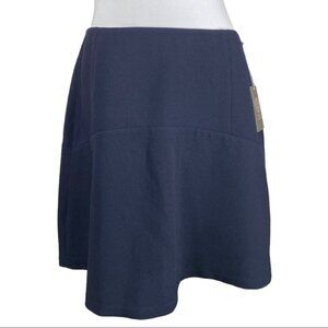 Vince Camuto Women's NWT Blue A-Line Old Money Luxury Mini‎ Skirt 10/W32